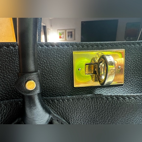 LOUIS VUITTON On My Side PM Noir Monogram Handbag AUTHENTIC - Picture 7 of 11